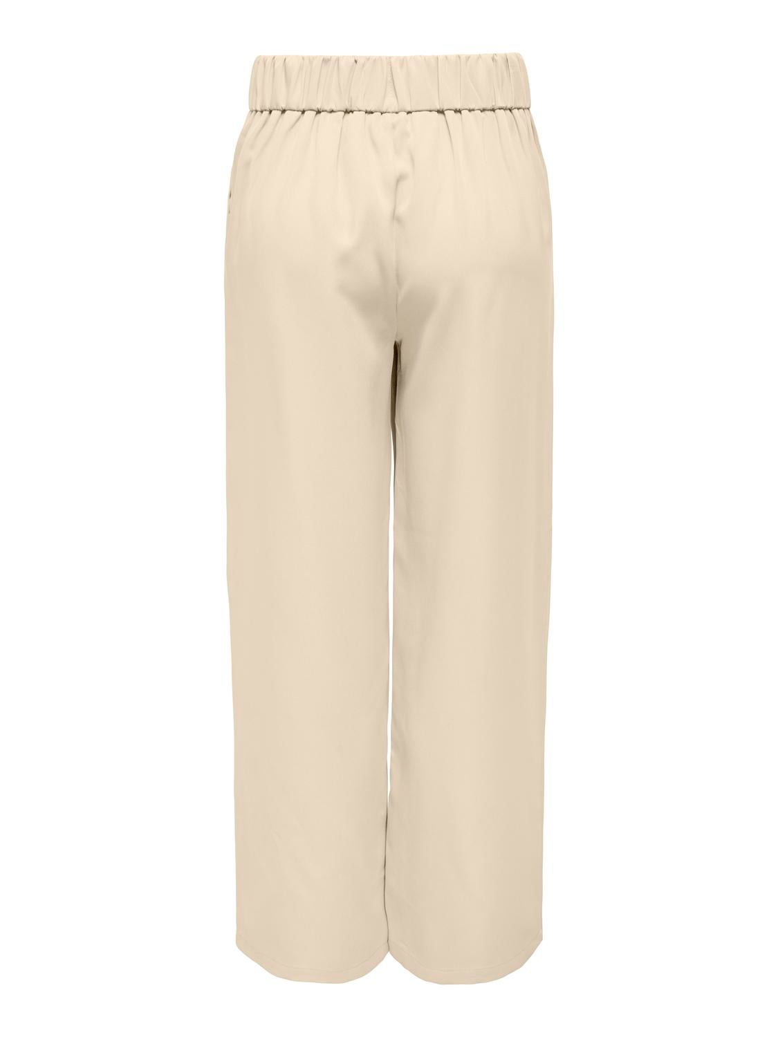 Flowy straight-fit trousers with bow - Women | Mango United Kingdom