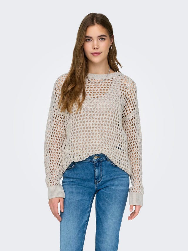 ONLY Round Neck Pullover - 15317718