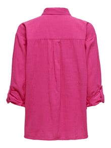 ONLY Chemises Regular Fit Col chemise Poignets repliés -Fuchsia Purple - 15317762