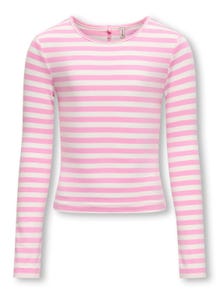ONLY Tops Regular Fit Col rond -Begonia Pink - 15317871