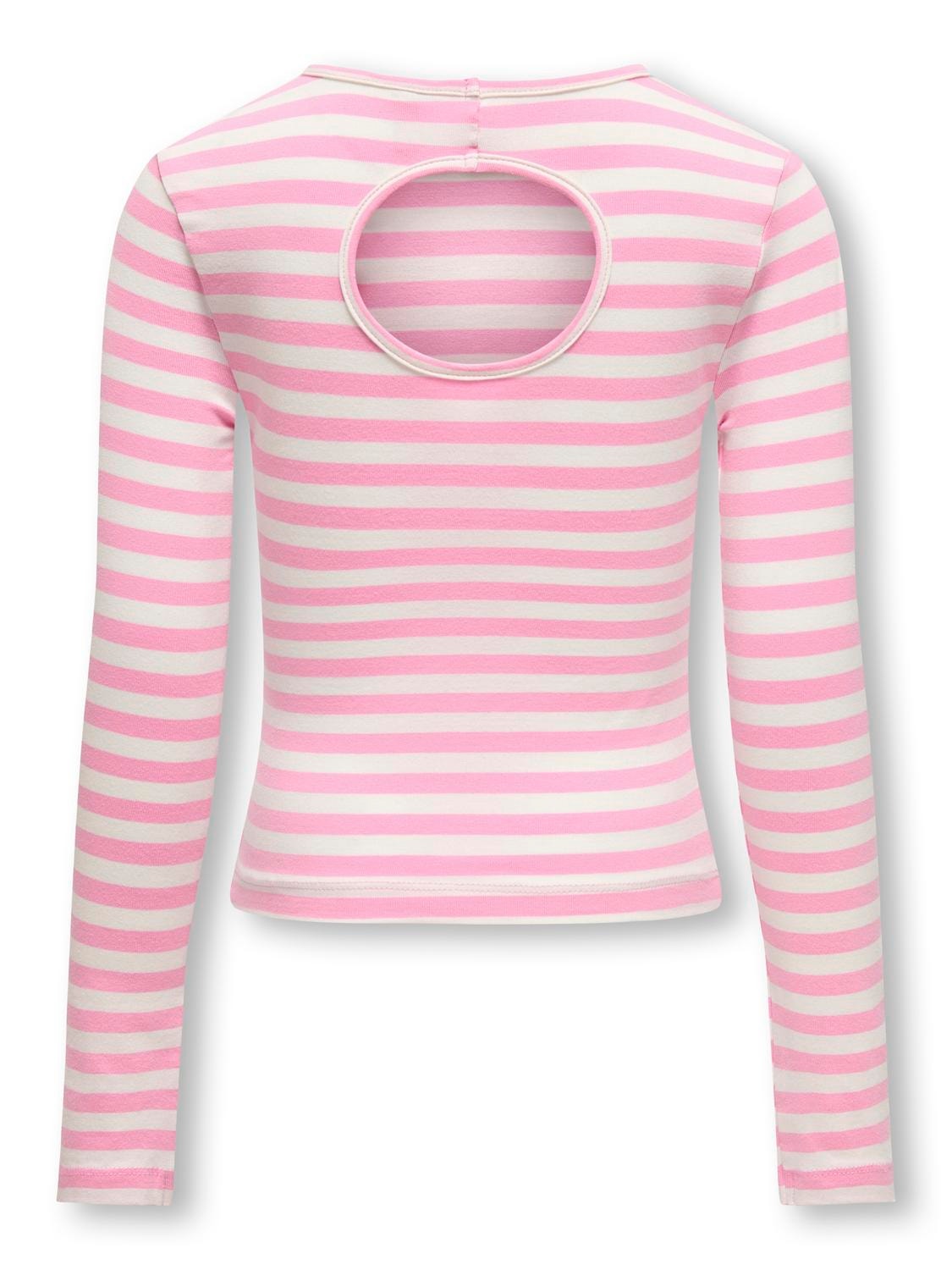 ONLY o-hals top -Begonia Pink - 15317871