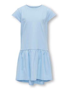 ONLY Regular Fit Round Neck Short dress -Clear Sky - 15317882