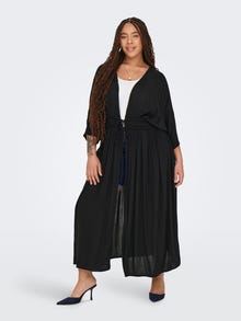 ONLY Curvy lang kimono  -Black - 15317982