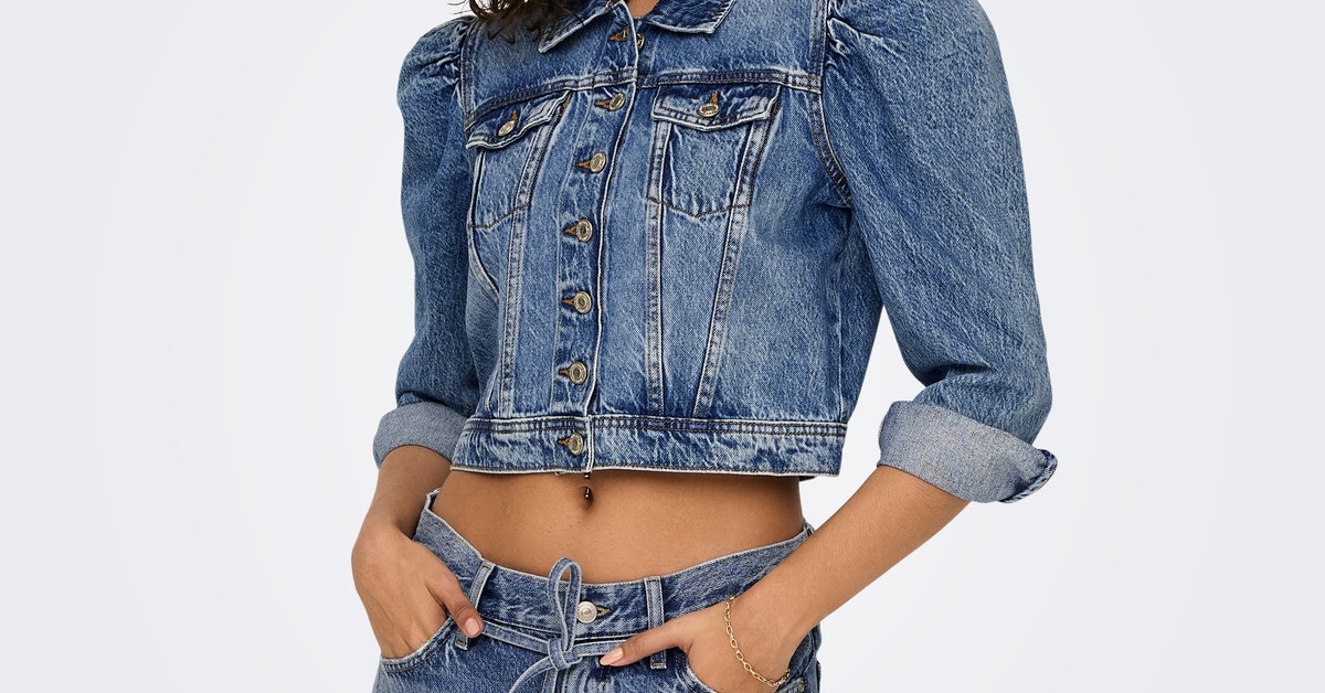 only-onlamandajeansjacke-blau.  