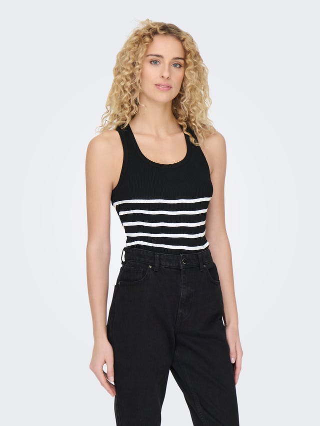 ONLY Knitted striped top - 15318031