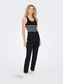 ONLY ONLLILL Gestricktes Oberteil -Black - 15318031