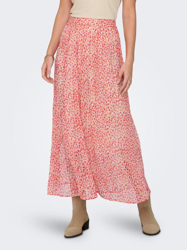 ONLY High waist Long skirt - 15318072