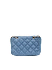 ONLY Quilted crossover bag -Blue Denim - 15318222