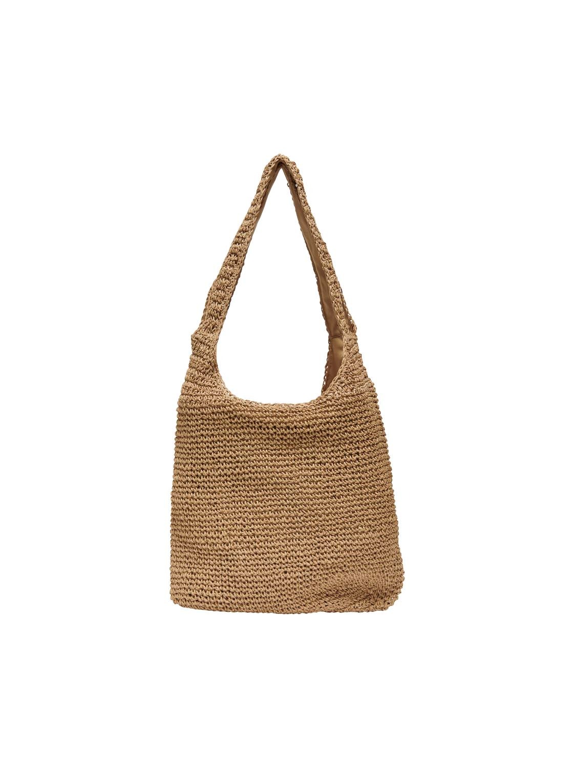 ONLY Straw shoulderbag -White Pepper - 15318269