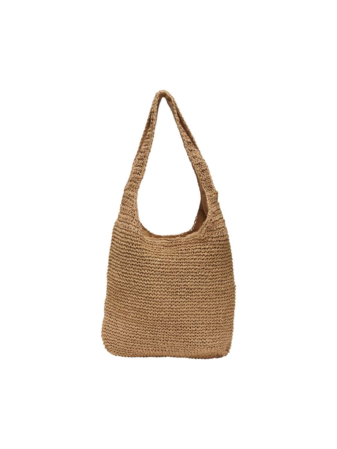ONLY Straw shoulderbag -White Pepper - 15318269