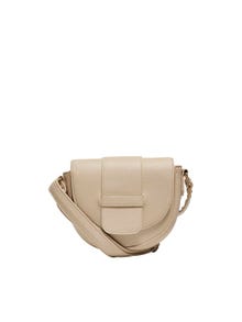 ONLY Faux leather crossover bag -White Pepper - 15318271