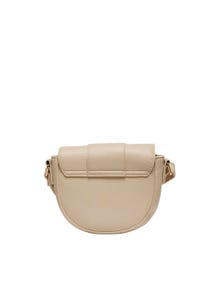 ONLY Faux leather crossover bag -White Pepper - 15318271