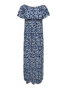 ONLY Printed maxi dress -Birch - 15318331