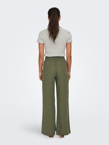 ONLY Loose Fit High waist Trousers -Kalamata - 15318361