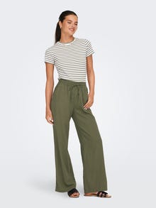 ONLY Classic trousers with high waist -Kalamata - 15318361