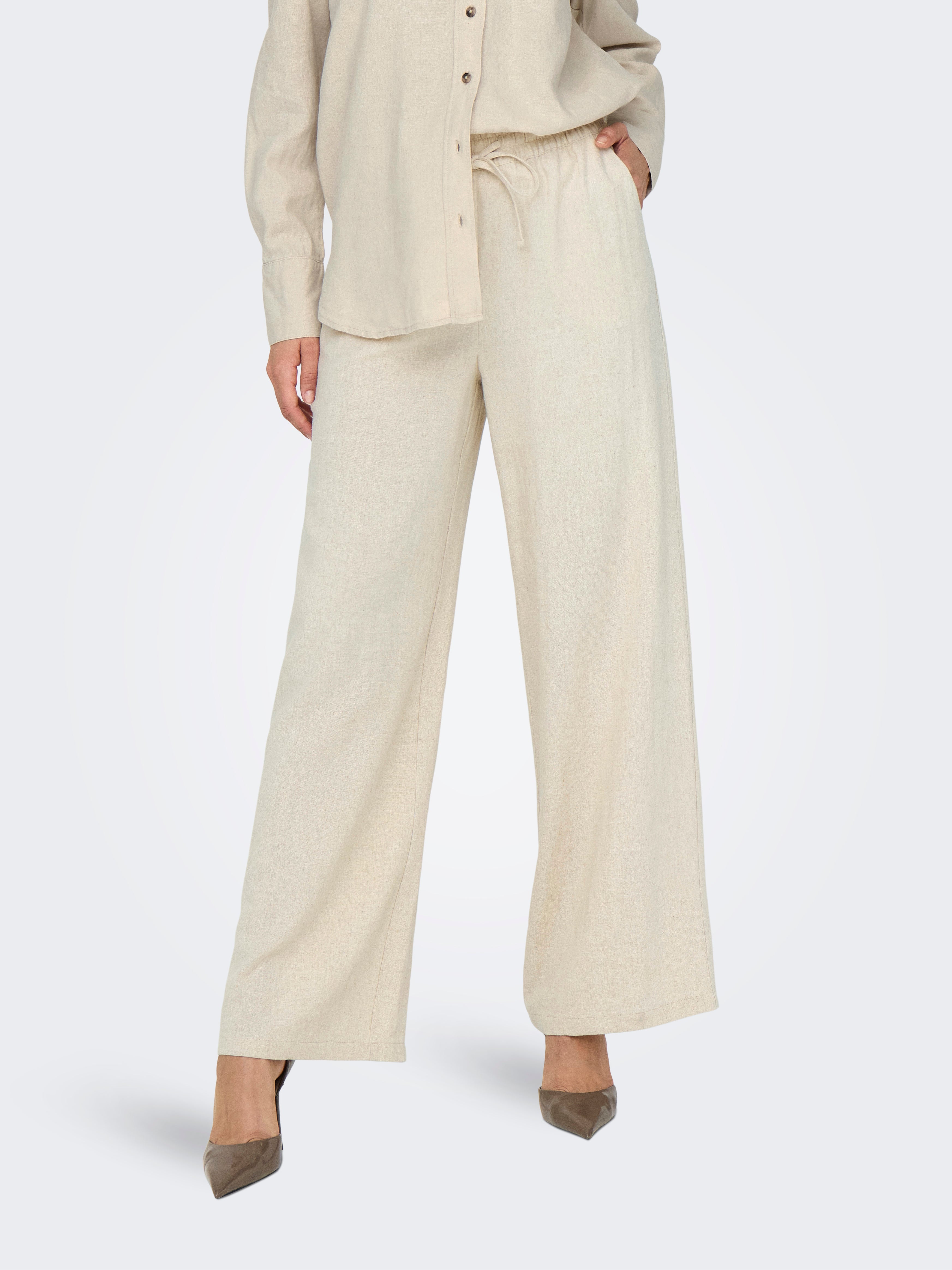 Jdysay Locker Geschnitten Hose Mit Weitem Beinschnitt