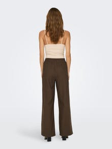 ONLY Classic trousers with high waist -Carafe - 15318361