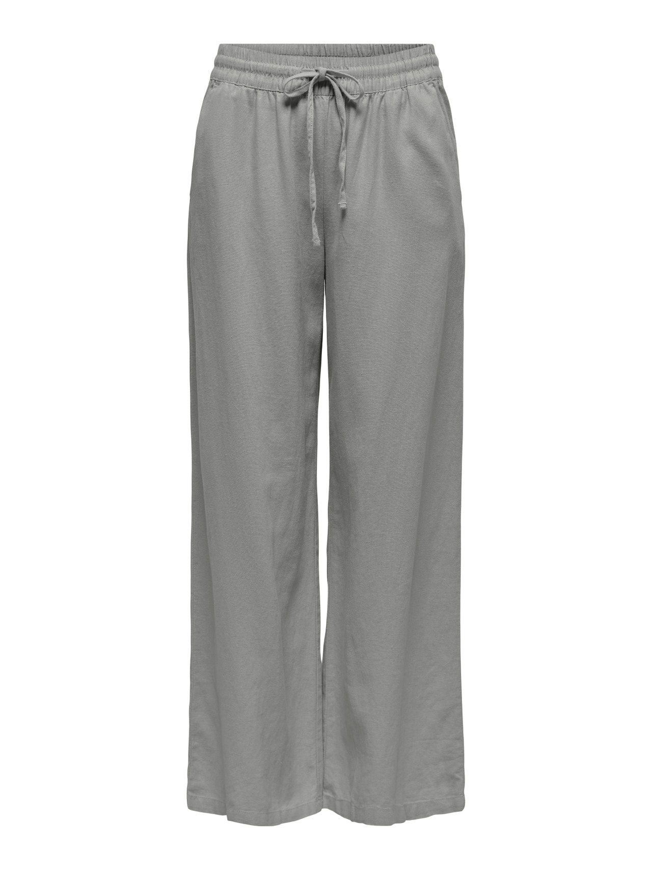 ONLY Brīvs fit Augsts viduklis Bikses -Wild Dove - 15318361