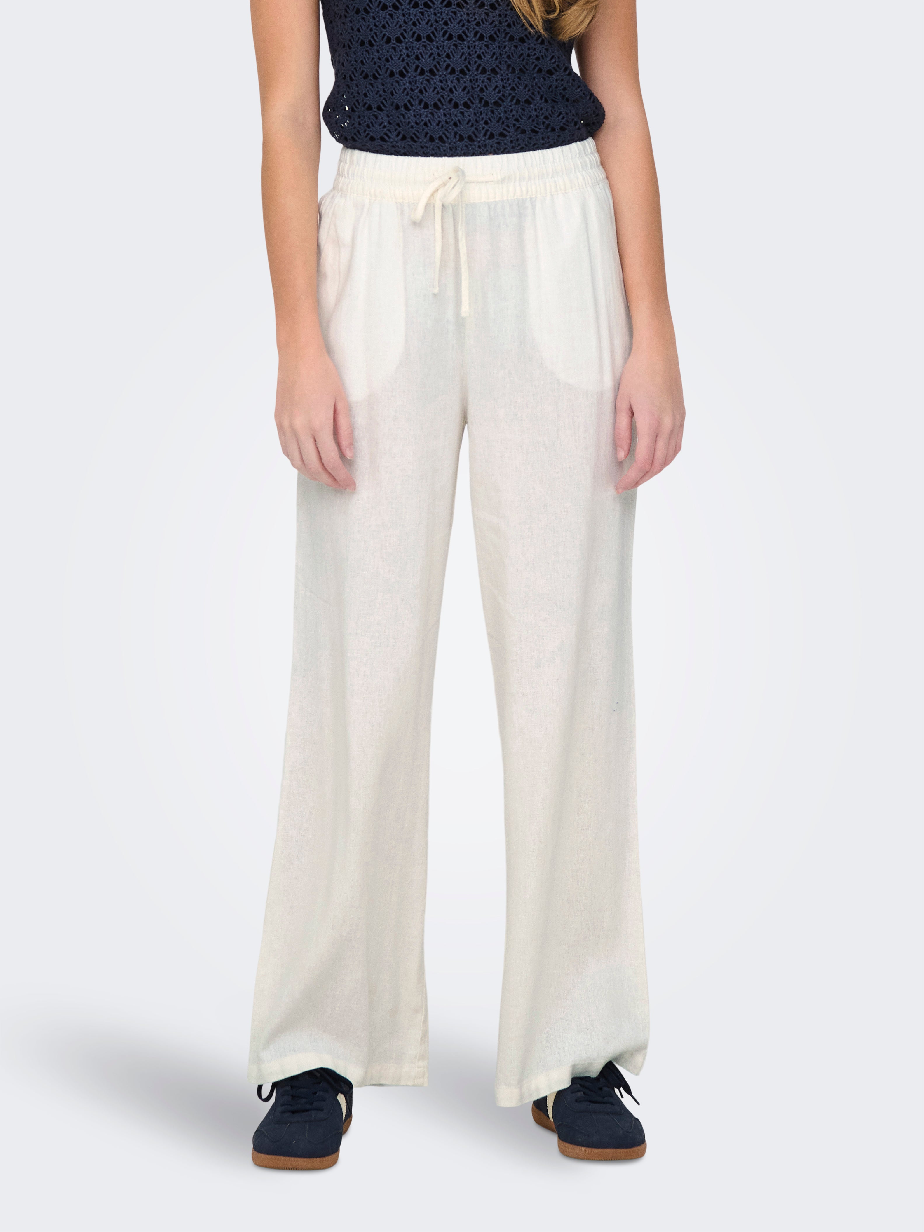 Jdysay Locker Geschnitten Hose Mit Weitem Beinschnitt