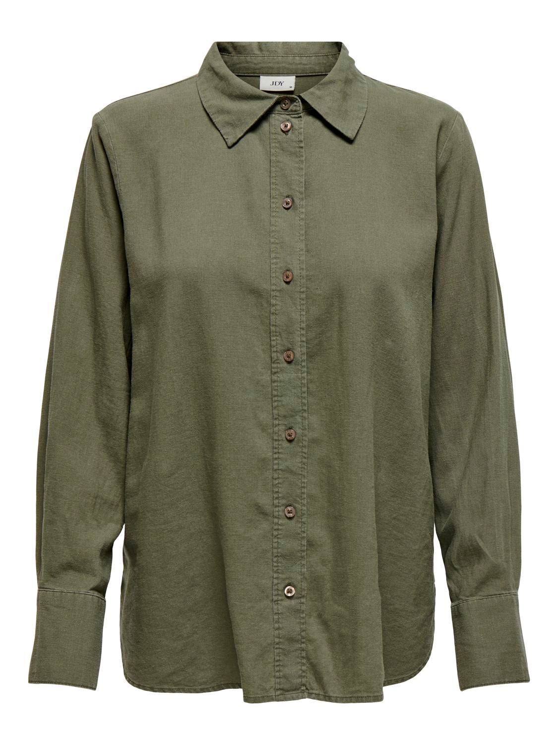ONLY Loose fit Overhemd kraag Manchetten met knoop Volumineuze mouwen Overhemd -Kalamata - 15318364
