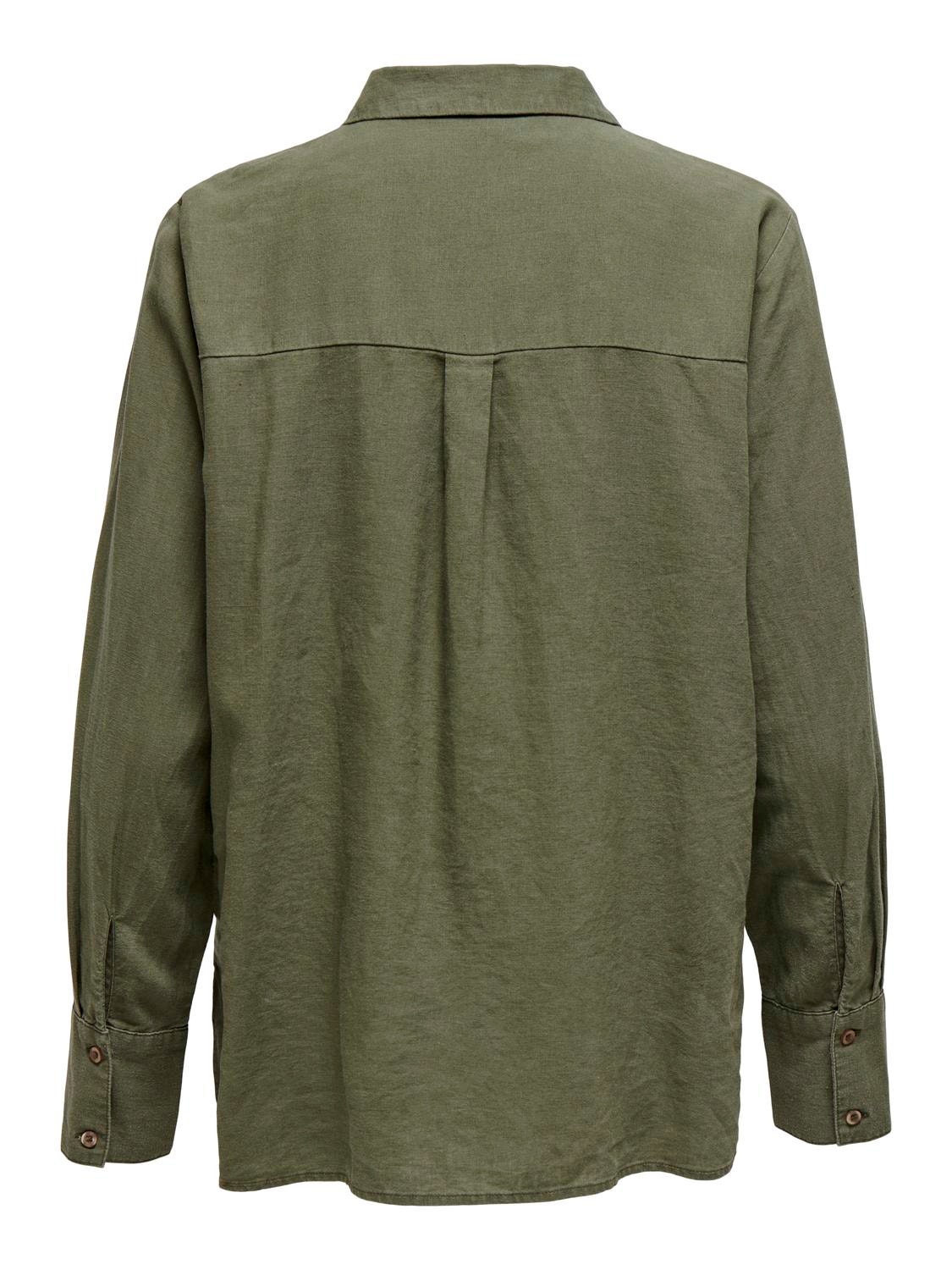 ONLY Loose fit Overhemd kraag Manchetten met knoop Volumineuze mouwen Overhemd -Kalamata - 15318364