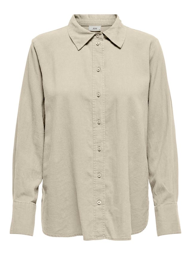 ONLY Loose fit Overhemd kraag Manchetten met knoop Volumineuze mouwen Overhemd - 15318364