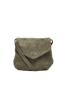 ONLY Suede crossover bag -Ivy Green - 15318365