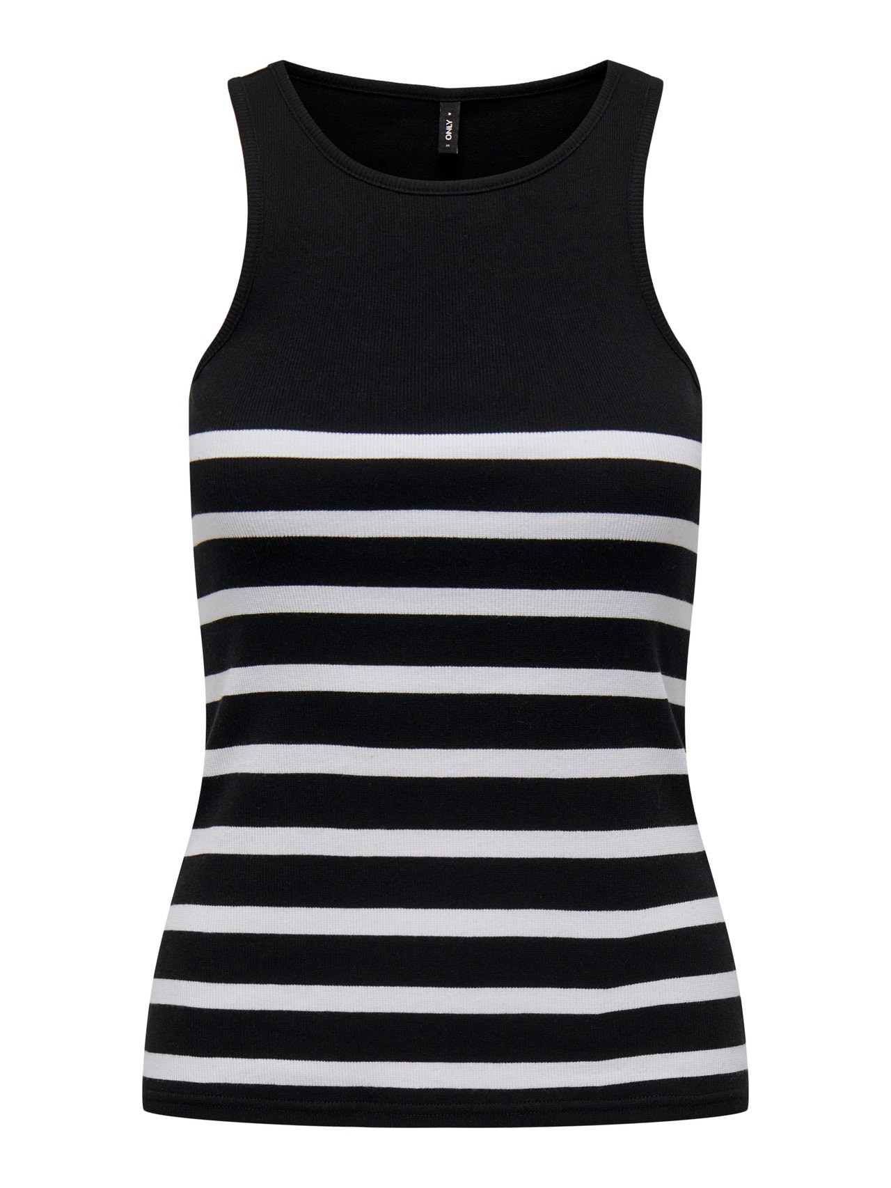 ONLY O-neck tank top -Black - 15318407
