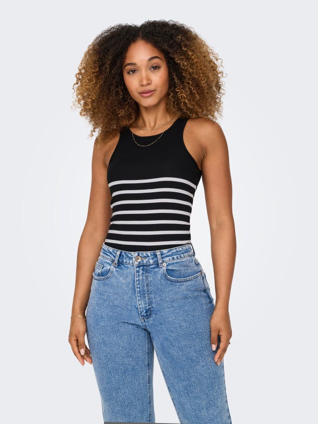 ONLY Regular Fit Round Neck Tank-Top - 15318407