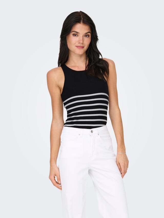 ONLY Regular Fit Round Neck Tank-Top - 15318407