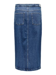 ONLY Curvy denim skirt -Medium Blue Denim - 15318454