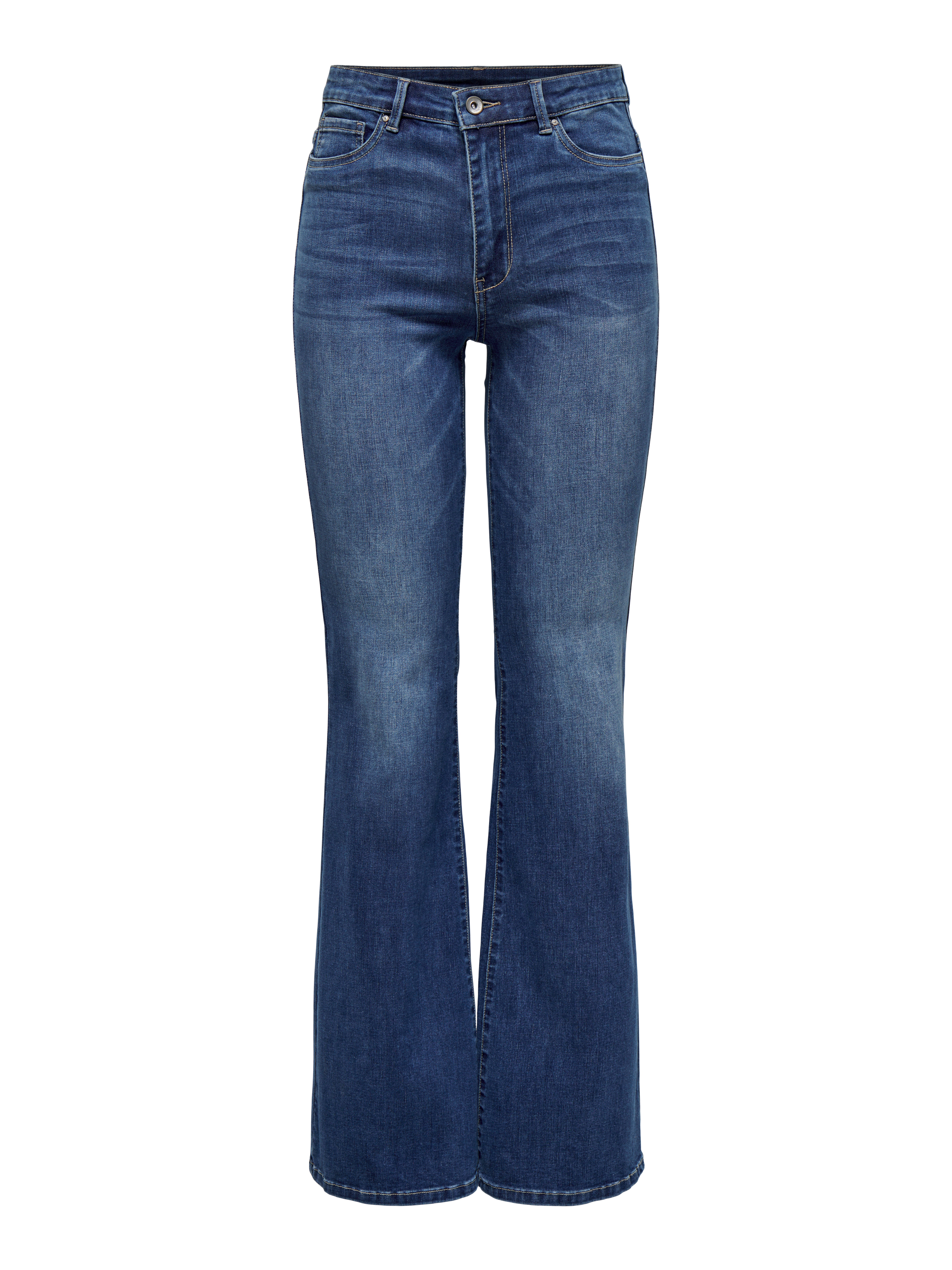 Thumbnail - Onlrose Hohe Taille Flared Jeans