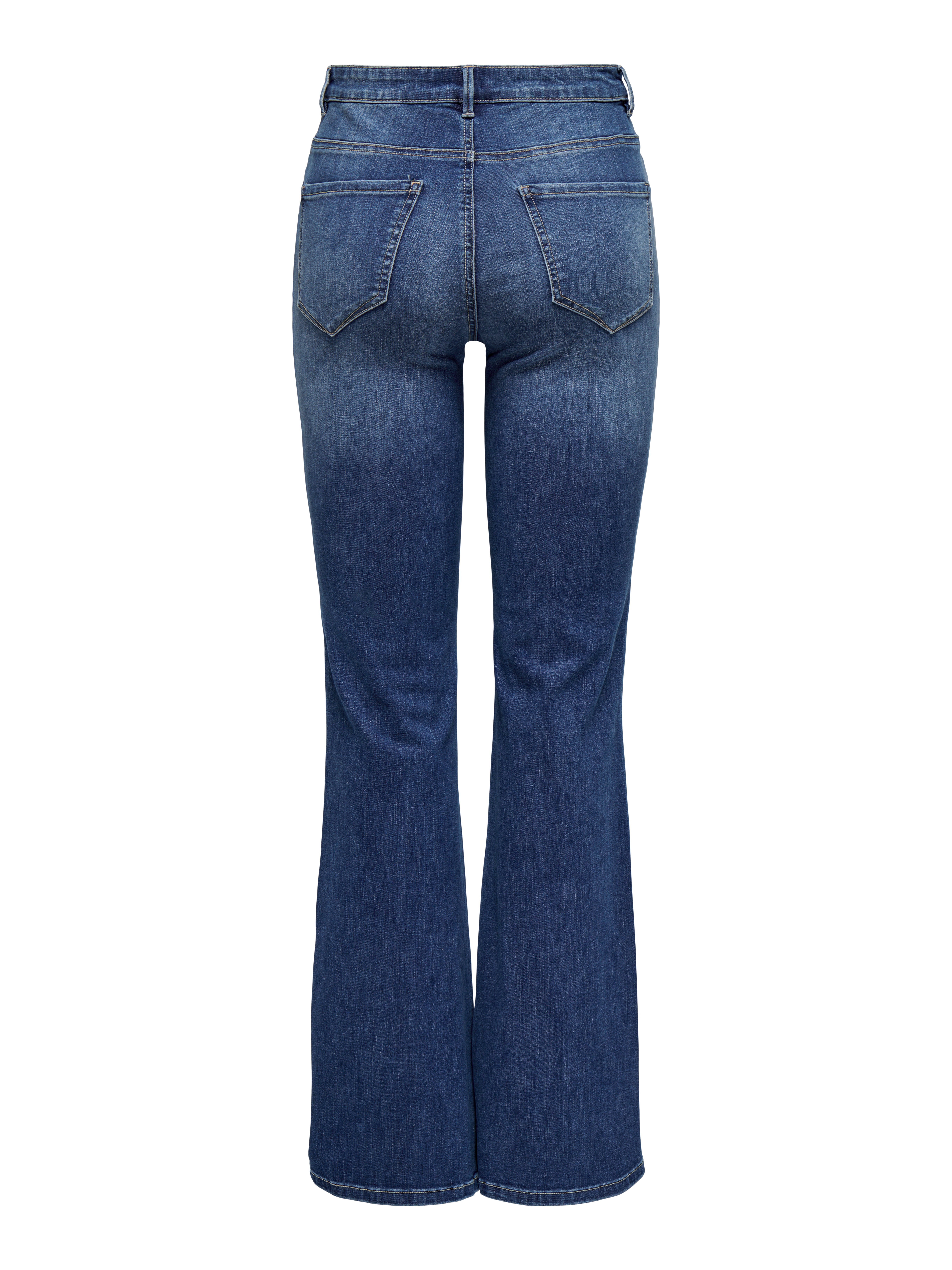 ONLROSE Hohe Taille Ausgestellt Jeans | Mittelblau | ONLY®