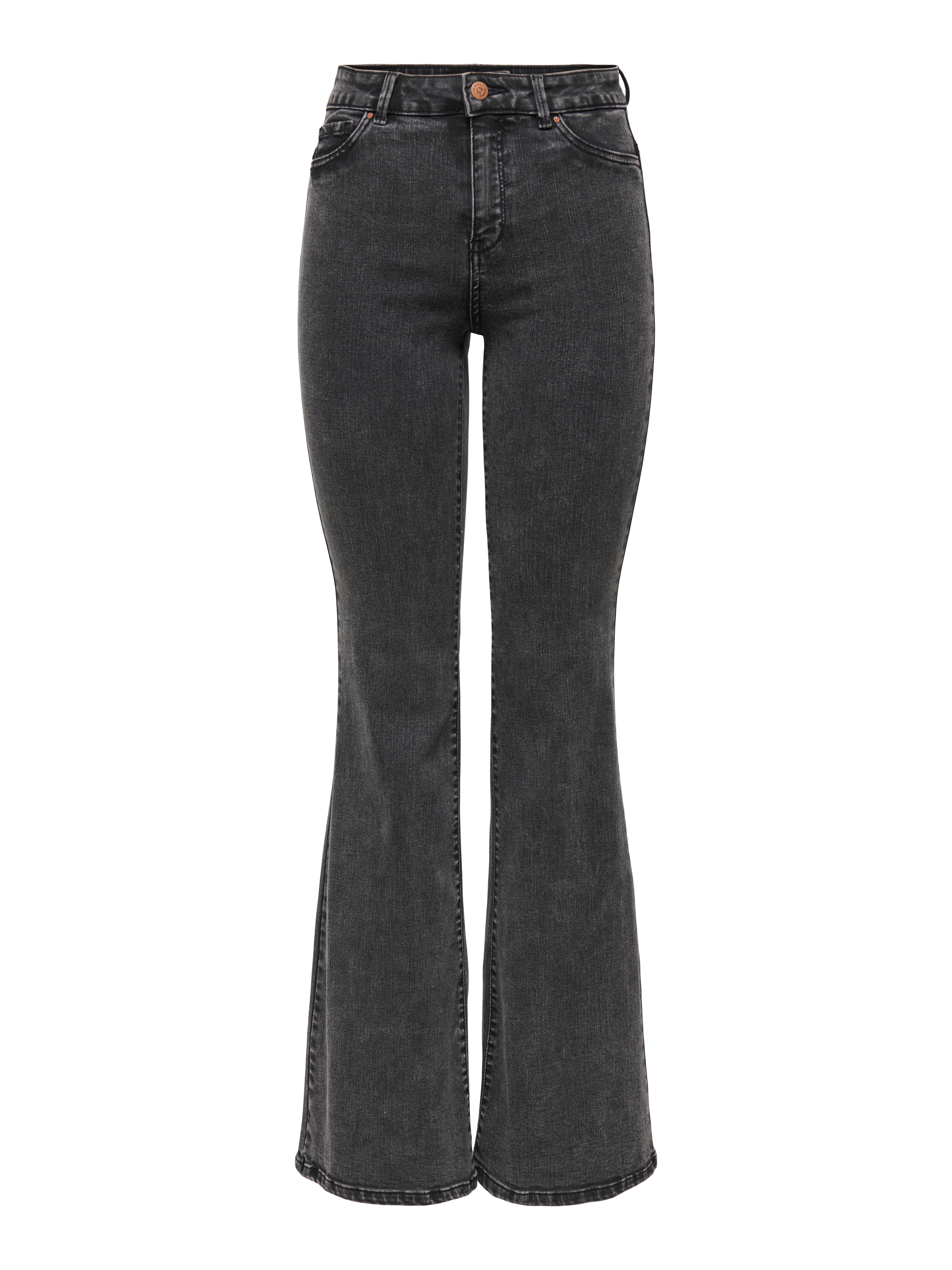 Thumbnail - Onlrose Hohe Taille Flared Jeans