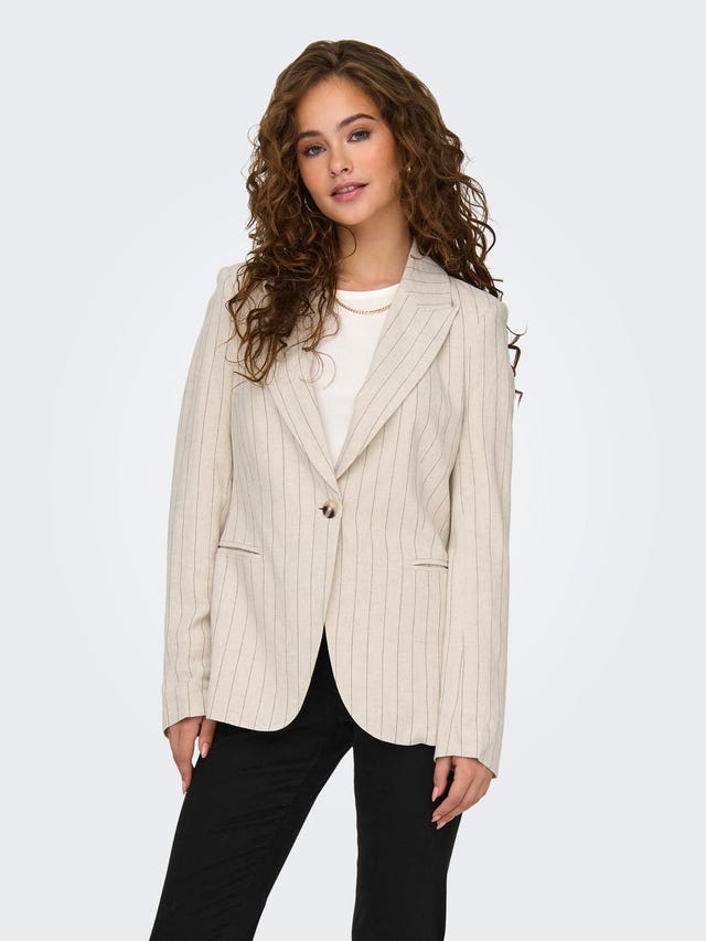 ONLY Blazers Slim Fit Col à revers - 15318499