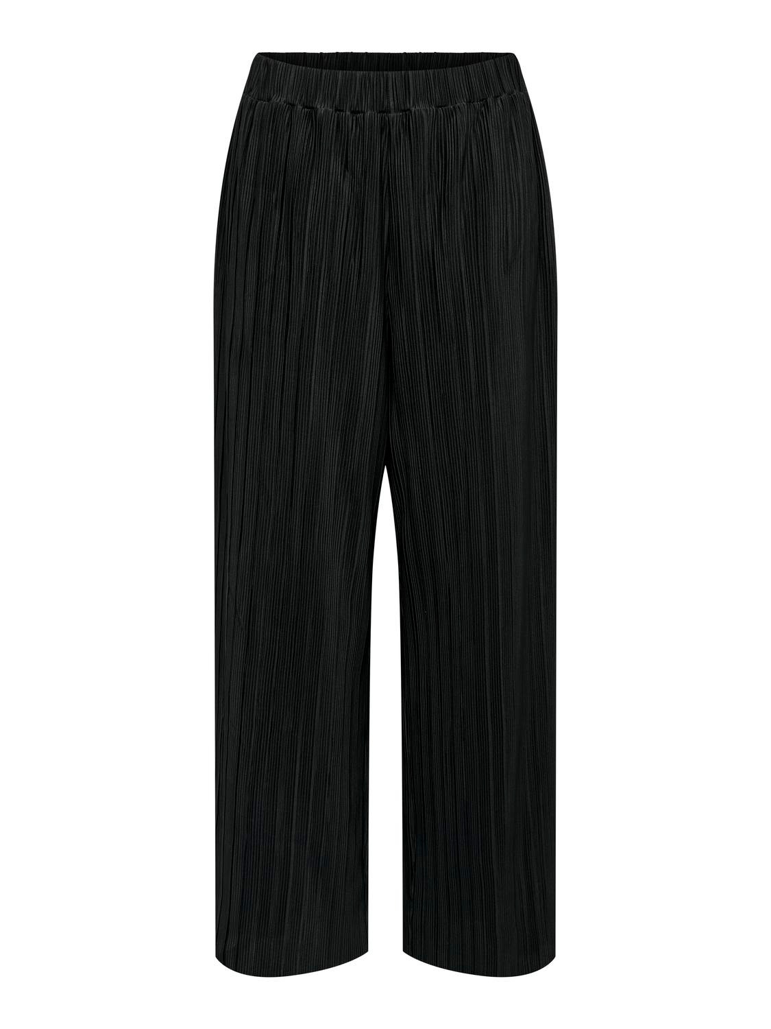ONLY Pantalones Corte regular -Black - 15318505