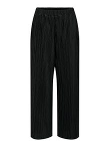 ONLY Regular Fit Trousers -Black - 15318505