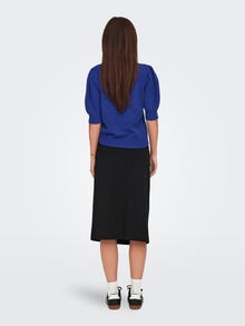 ONLY Kootud kangast lõige Ümmargune kaelus Pullover -Surf the Web - 15318551