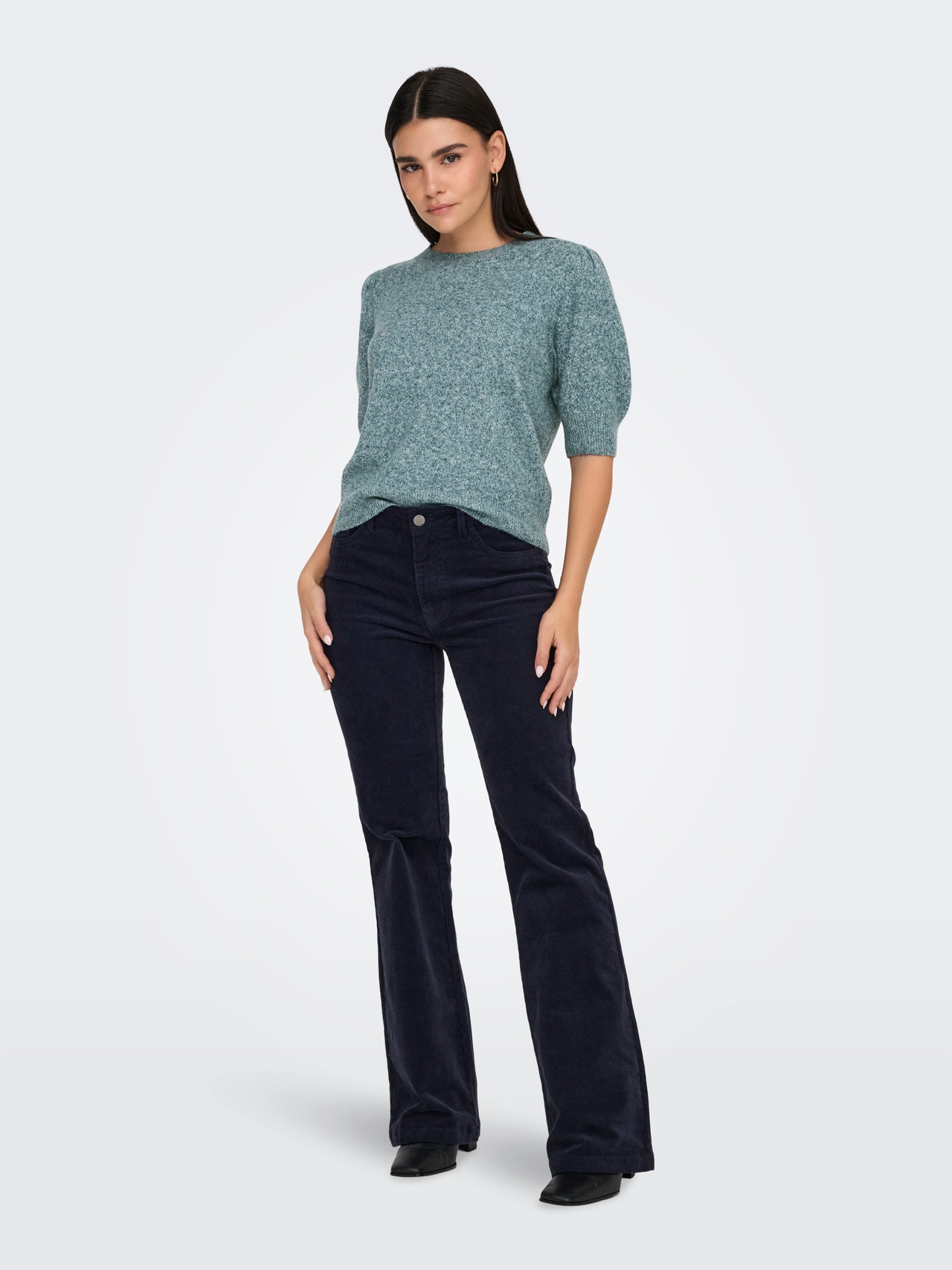 ONLY ONLRICA Pull en maille -Sea Moss - 15318551