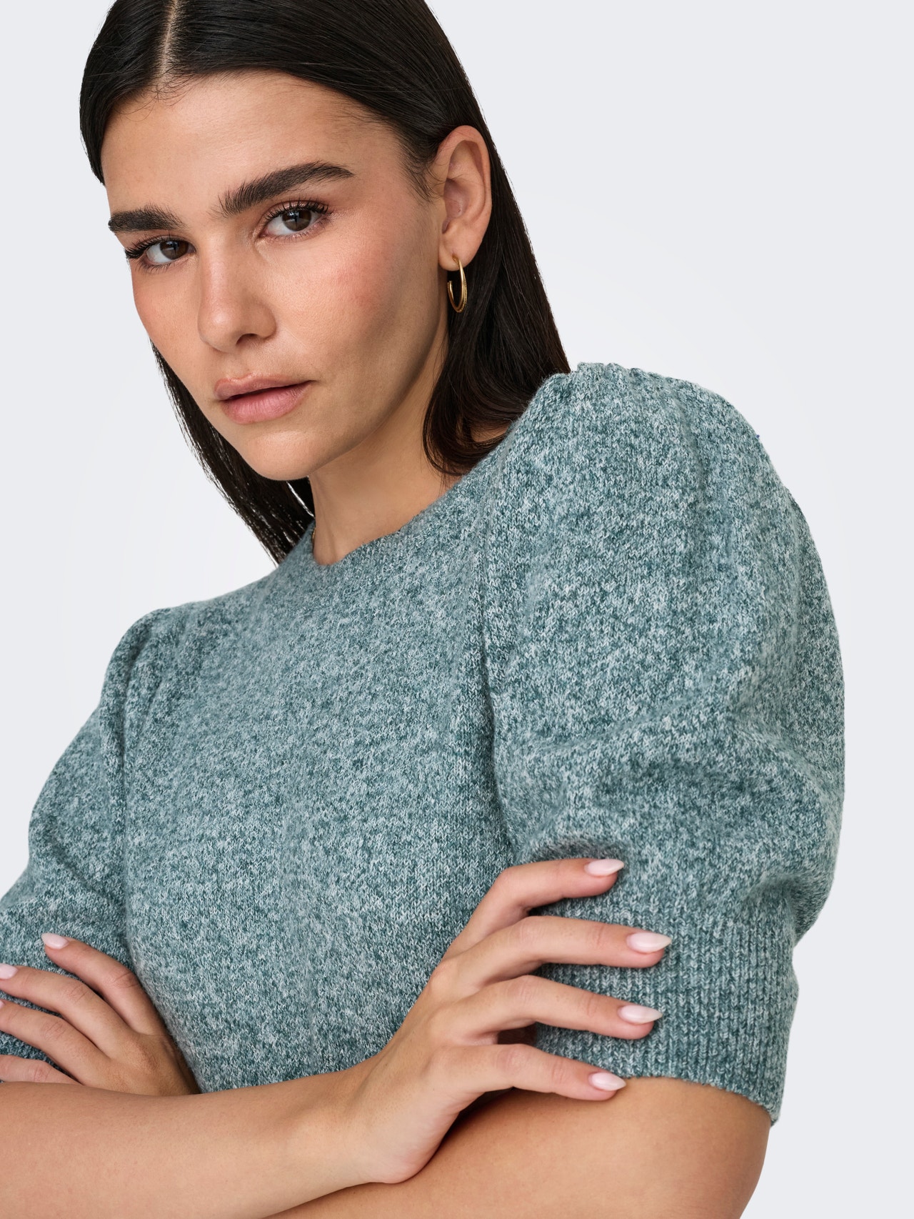 ONLY ONLRICA Pull en maille -Sea Moss - 15318551