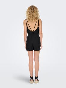 ONLY Jumpsuit with elasticated waistband -Black - 15318559