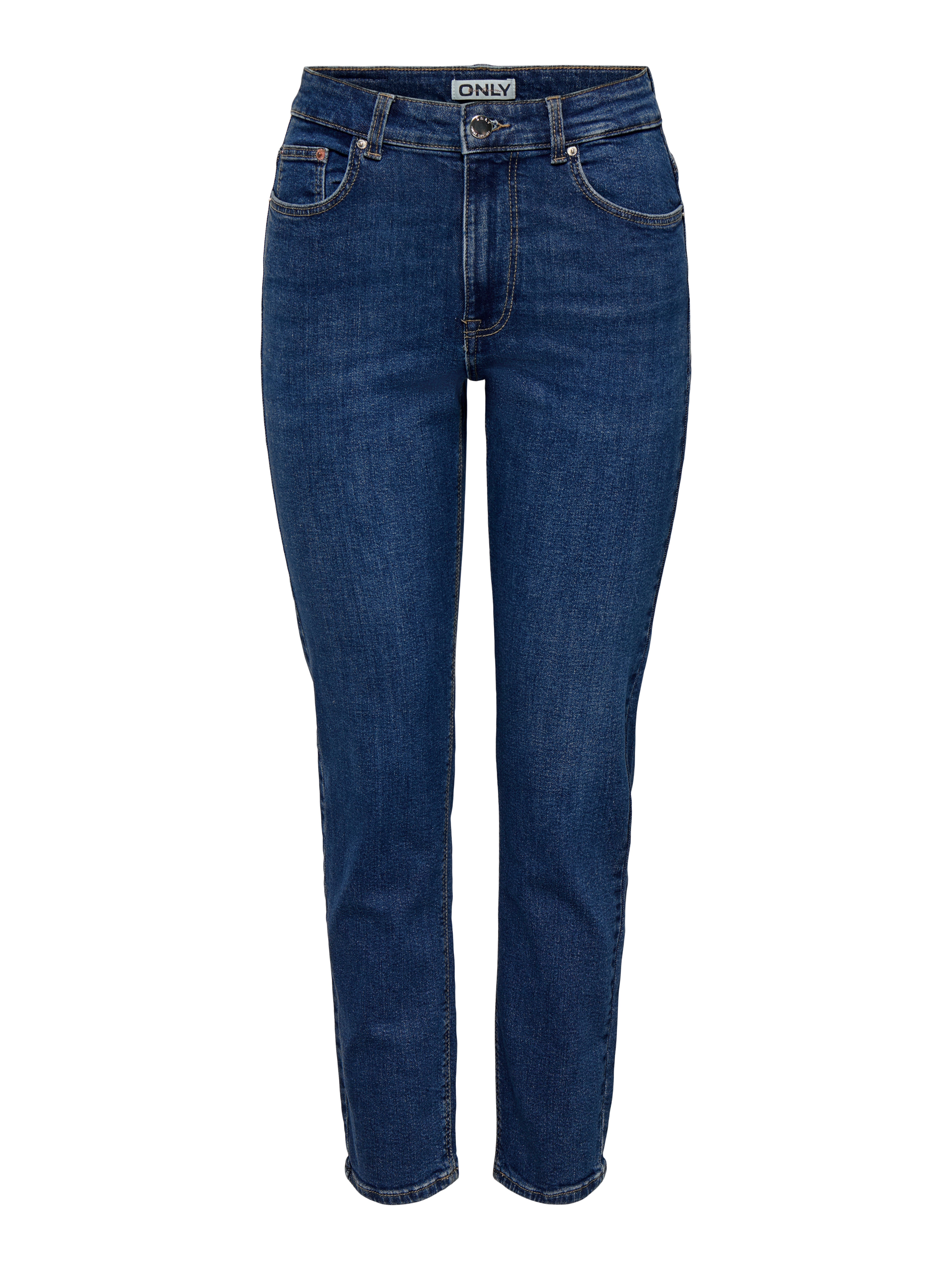 Thumbnail - Onlemel Hohe Taille Gerade Geschnitten Jeans