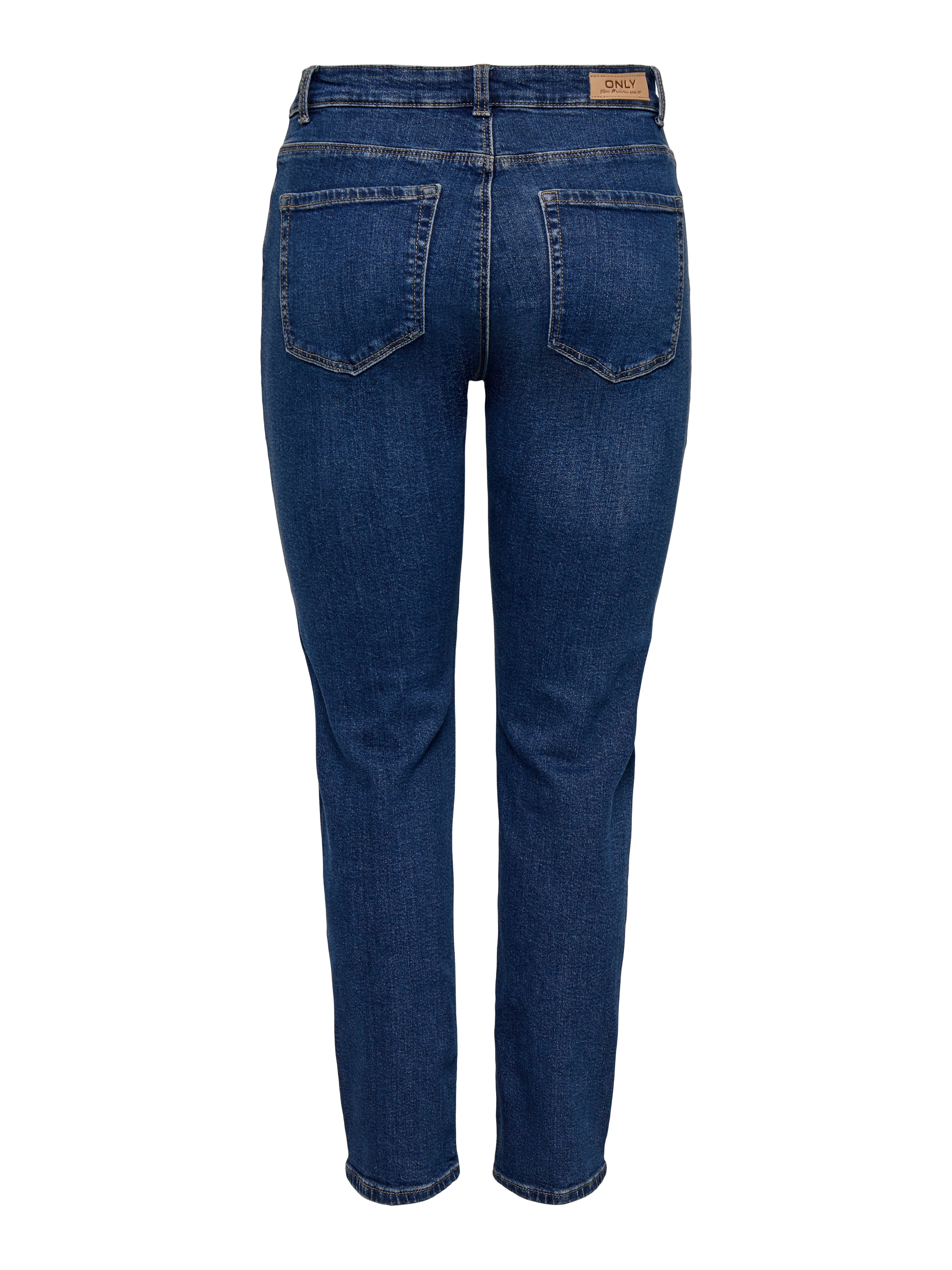 Thumbnail - Onlemel Hohe Taille Gerade Geschnitten Jeans