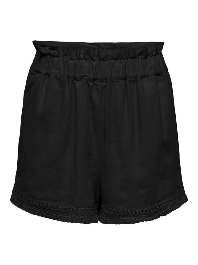 ONLY Shorts Corte loose Cintura media - 15318569