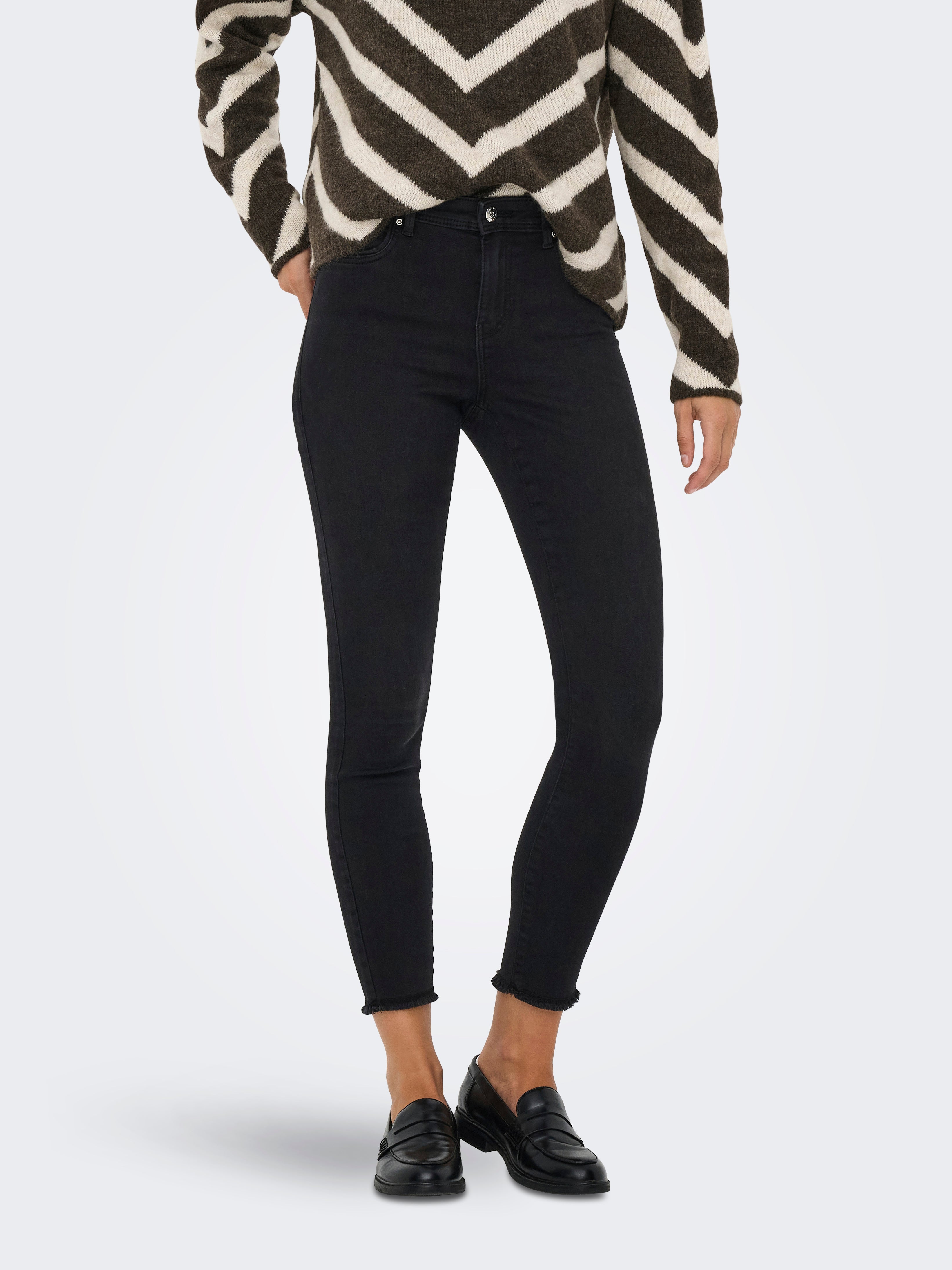 Onlwow Mittlere Taille Skinny Fit Jeans