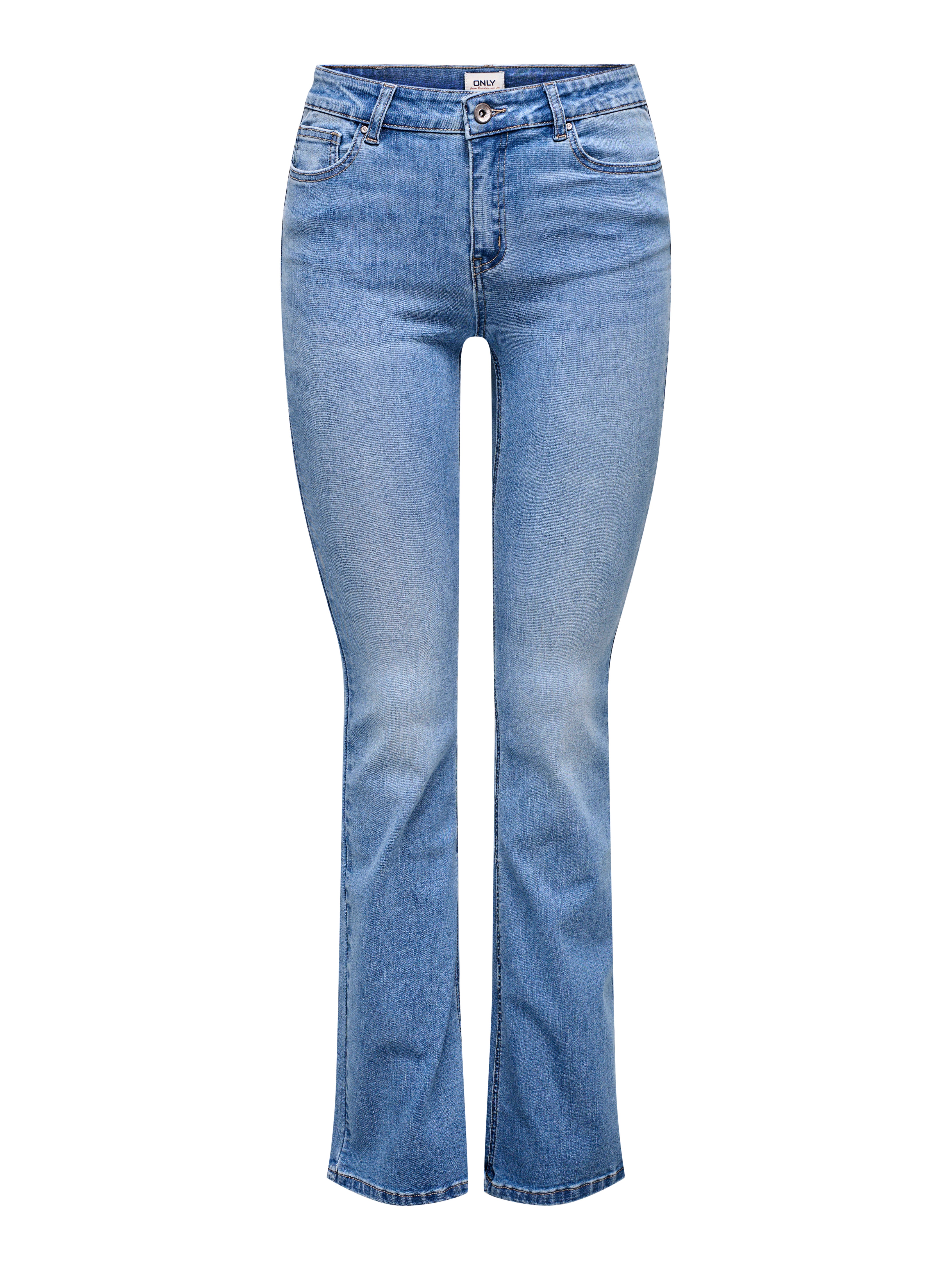 Thumbnail - Onlwow Mittlere Taille Flared Jeans
