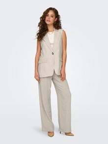 ONLY Tailored waistcoat -Moonbeam - 15318587