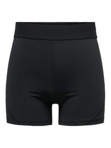 ONLY Shorts Corte tight Cintura alta -Black - 15318632