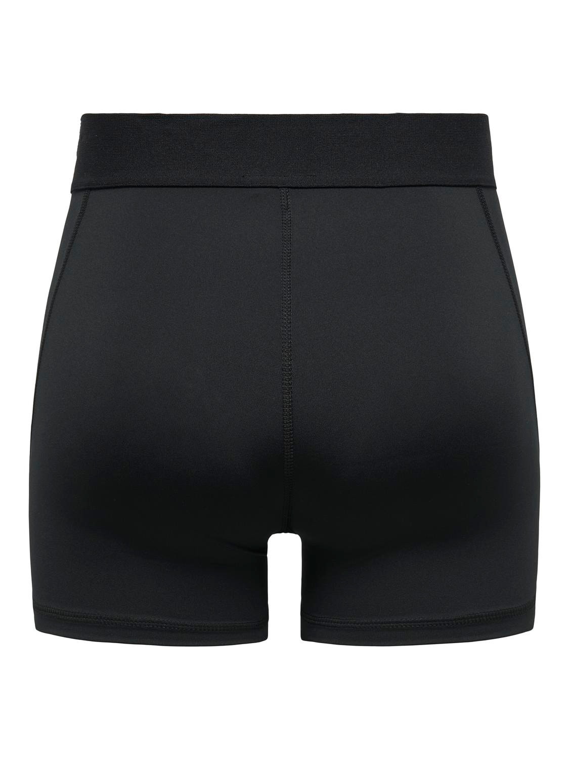 ONLY Enger Schnitt Hohe Taille Shorts -Black - 15318632