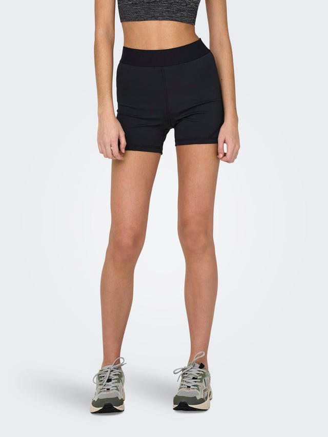 ONLY Shorts Tight Fit Taille haute - 15318632